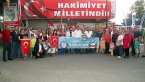 SAĞLIK ÇALIŞANLARI DARBE GİRİŞİMİNİ PROTESTO ETTİ