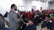 İMAM HATİP ÖĞRENCİLERİ NAMAZLA DİRİLİŞ KONFERANSINA KATILDILAR